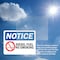 Signmission Diesel Fuel No Smoking OSHA Notice Sign, Vinyl Decal, 7in W x 5in L, 2PK OS-2PACK-NS-D-57-L-15406 - alternate 5